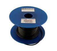 Connect Nero/Rosso Doppio Core Cavo Altoparlante 24/0.20 6A 30m 30066