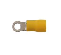 Connect 30219 Yellow Ring Terminal 6.4mm 100pc