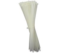 Connect 30288 T120R - Fascette fermacavi, 380 x 7,6 mm, colore: Naturale (confezione da 100)