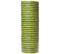 Connect 30378 Green & Yellow PVC Insulation Tape 19mm x 20m 10pc
