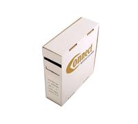 Connect 30386 4,5 mm x 10 m Roll-Confezione di termorestringenti, Colore: Nero