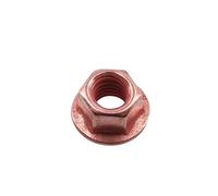 Connect 30737 Copper Flashed Nut Flanged & Self Locking M8 x 1.25 x 12mm Hex 5pc