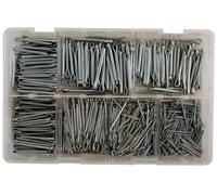 Connect 31875 Assorted Split Pins, Small 1000pc