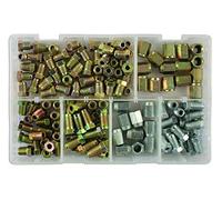 Connect 31881 Assorted Popular Brake Nut Fittings Box 135pc