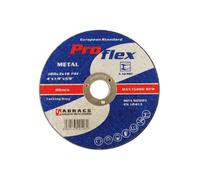 Connect 32055 Abracs Flat Cutting Discs 100mm x 3.0mm 10pc