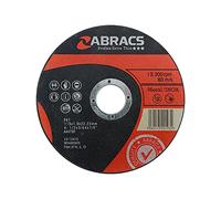 Connect 32068 Abracs Extra Thin Flat Cutting Discs 115mm x 1.0mm 10pc