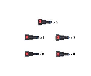 Connect 34227 Assorted Straight AdBlue® Quick Connectors 15pc
