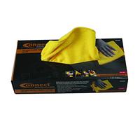 Connect 35358 Microfibre Yellow Cloths in Dispenser Box 20pc
