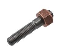 Connect 35412 Copper Flashed Nut M8 x 1.25 x 13mm Hex 10pc