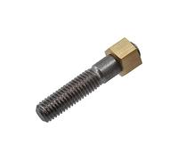 Connect 35415 Brass Nut M10 x 1.5 x 17mm Hex 10pc