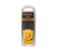 Connettore Femmina Giallo Terminale 5Mm 10Pz 36882