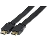 CONNECT 5 m Piatto Cavo HDMI ad Alta velocità - Nero