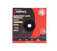 Connect Abracs Emery Roll 50Mm X 50M X P120 1Pc 32150