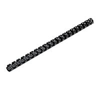 Connect Binder 10 mm Black 100 pieces fermacarte