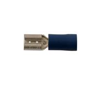Connect Blu Femmina Push-On 4.8Mm 100Pc 30170