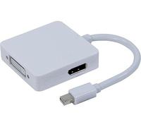 CONNECT Collegare Mini DisplayPort 1.1 a DVI/HDMI/DP Passive Converter - Bianco