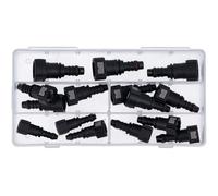 Connect Assortiti Dritto Tubo Carburante Connettori Rapidi 15pc 34031