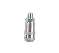 Connect Flusso Rapido Singolo Azione Tubo Aria Giunto, Uomo 0.6cm Bsp 3pc 30953
