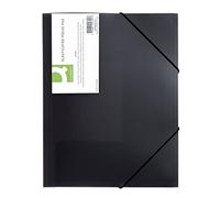 Connect Folder Clip & Elastic Frosted Black