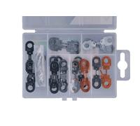 Assortiti Righe Fusibili 30-200AMP - Scatola 30 Pezzi - Connect 37644 Nuovo