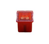 Connect J-Type Cartuccia Profilo Basso Fusibili 50A, Rosso 10pc 30486