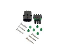 Connect Kit Di Connettori Elettrici Delphi Automotive 3 Pin 14 Pezzi 37328