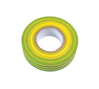 Connect Nastro Isolante In PVC Verde E Giallo 19Mm X 20M 10Pc 30378