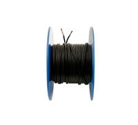 Connect Nero/Rosso Doppio Core Cavo Altoparlante 24/0.20 6A 30m 30066