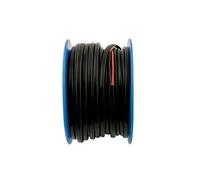Connect Nero/Rosso Piatto Doppio Core Cavo Auto 14/0.30 30m 30050