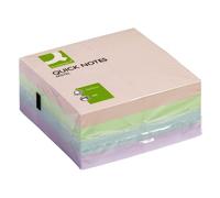Connect Quick Notes Cube Green, Yellow, Blue & Pink