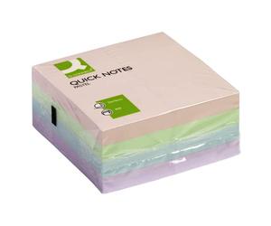 Connect Quick Notes Cube Green, Yellow, Blue & Pink