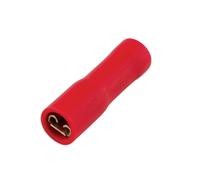 Connect Rosso Pienamente Isolato Femmina a Pressione Terminale 6.3mm 10pc 36867