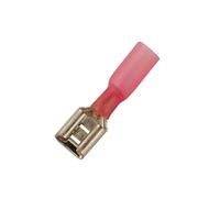 Connect Rosso Termorestringenti Femmina a Pressione Terminale 6.3mm 25pc 30165