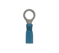 Connect Terminali A Anello Termorestringente Blu 8.4Mm 25Pz 30198
