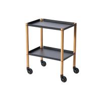 Connect Tray Table Rovere Oliato/ Nero
