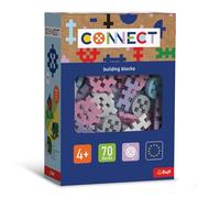 Connect Trefl Set di Mattoncini Basic Girl - 70 Mattoncini di Varie Forme, Gioco Creativo per Adulti e Bambini dai 4 Anni di età