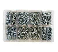 Connect Viti A Testa Piana Pozi Autofilettanti Miste 4-10 Scatola 700pc 35000