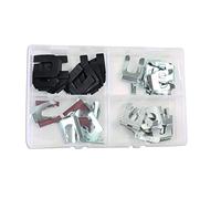 Connect Workshop Consumables 34155 Assorted Brake Hose Clips 35-40mm 40pc