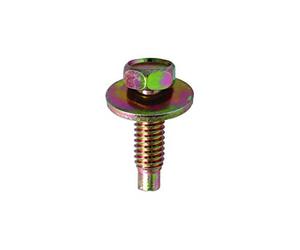 Connect Workshop Consumables 36425 Black Hex-Head Body Screw with Washer - for Ford 50pc