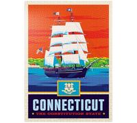 Connecticut - Puzzle da 1000 pezzi per adulti "The Constitution State"