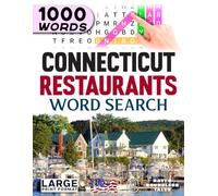 Connecticut Restaurants Word Search: Large Print