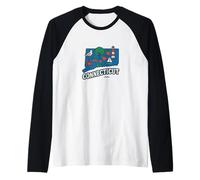 Connecticut, Stato, Orgoglio, Illustrazione, Connecticuter Maglia con Maniche Raglan