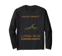 Connecticut Territory Insetto La Mantide Pregante Maglia a Manica