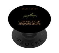 Connecticut Territory Insetto La Mantide Pregante PopSockets PopGrip Adesivo