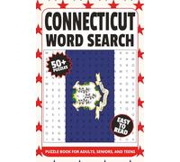 Connecticut Word Search Puzzle Book: Word Searches with Easy to Read Print about Connecticut, US state of Connecticut, Connecticut Travel and More | ... Gift for Vacations, Holidays and Relaxation