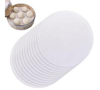 CONNECTION 12 Pezzi Silicone Steamer Pad Mat 25 cm Tappetino per Cottura a Vapore in Silicone Antiaderente Piroscafo Rete Riutilizzabili Pad in Siliconè per Piroscafo Fodera per Cottura a Vapore Riso