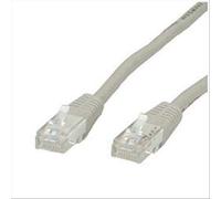 Connection N&C RJ45, 5 m cavo di rete Cat6 U/UTP (UTP) Beige