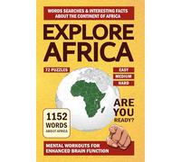 Connections Puzzle Book: Explore Africa: Educational Brain Games with Countries, Capitals and Wildlife of Africa