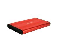 Connectland BE-USB3-2519-RED Involucro per dischi di archiviazione Involucro disco rigido/SSD Rosso 2,5 - Nouvo