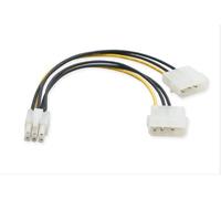 Connectland c-alim-6p-2 X 4P Adattatore di Alimentazione 20 cm